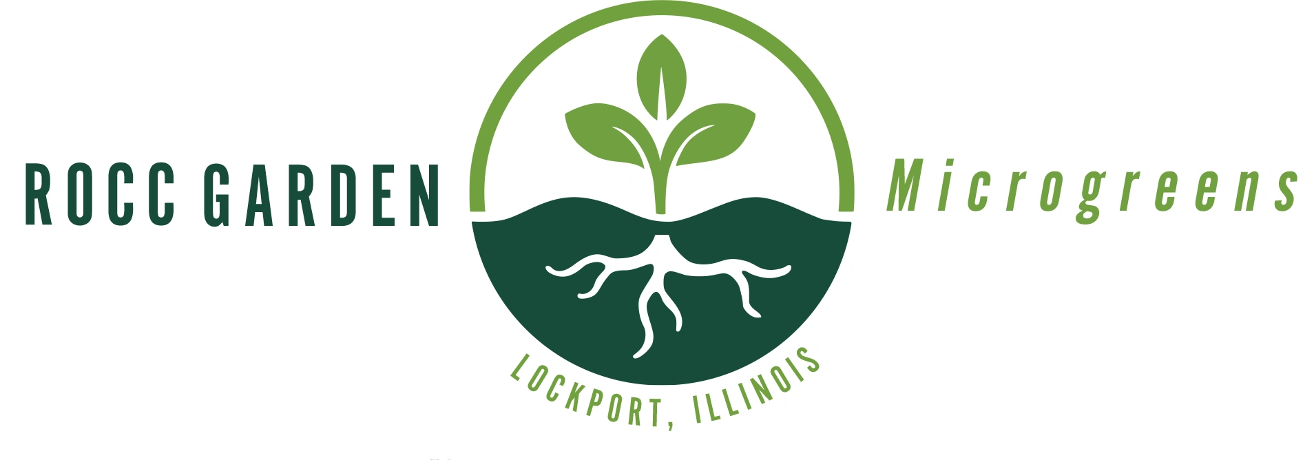 ROcc Garden Microgreens, Lockport, Illinois, logo
